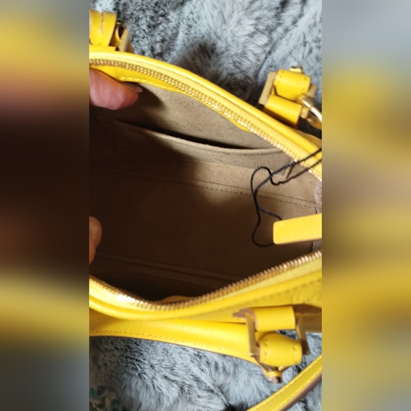 MCM Mini Ella old yellow leather Boston bag - Picture 11 of 11